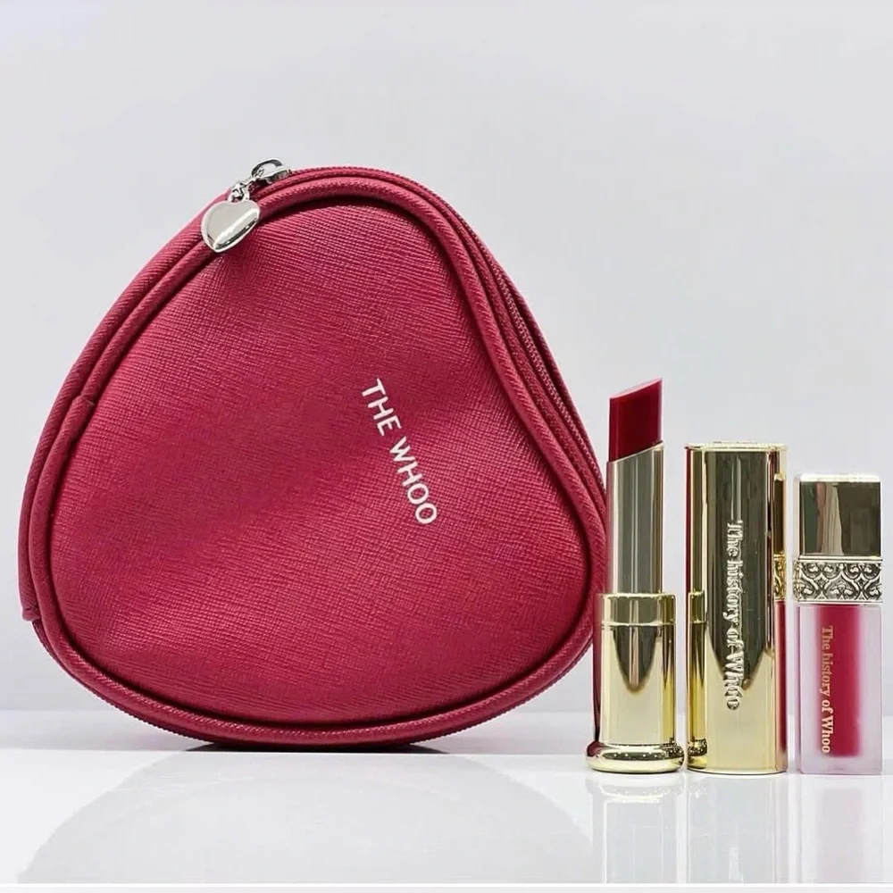 The history of Whoo Gongjinhyang Mi Glow Lip Balm Special Set Wine Red K-Beauty